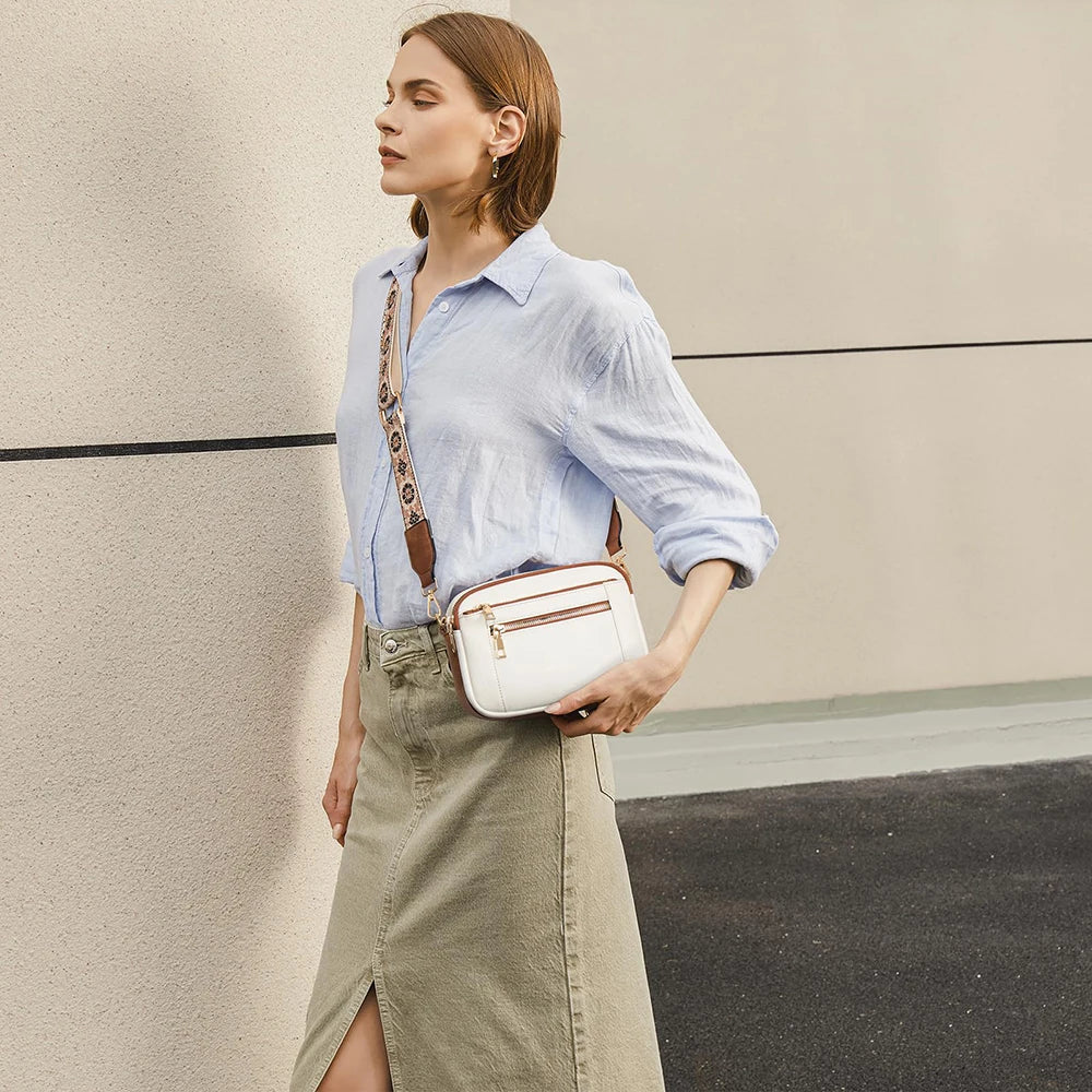 Sacoche bandoulière femme tendance et polyvalente – look urbain