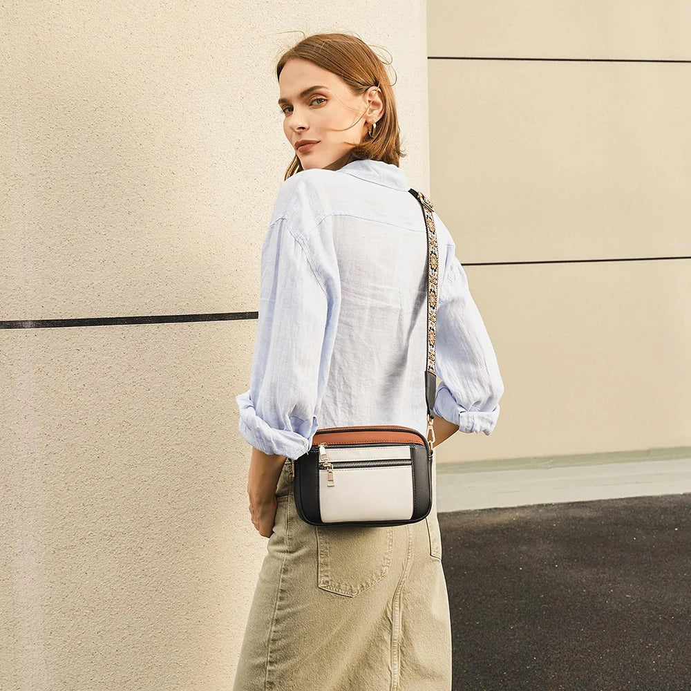 Sacoche bandoulière femme tendance et polyvalente – look urbain