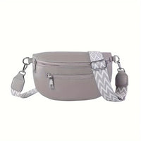 Sacoche bandoulière femme gris, style urbain et tendance Sacoche bandoulière femme gris, style urbain et tendance