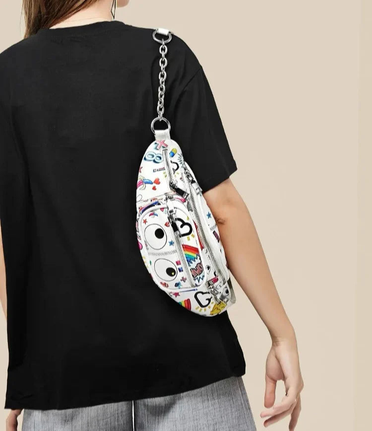 Sacoche bandoulière femme tendance et fun pour un look urbain