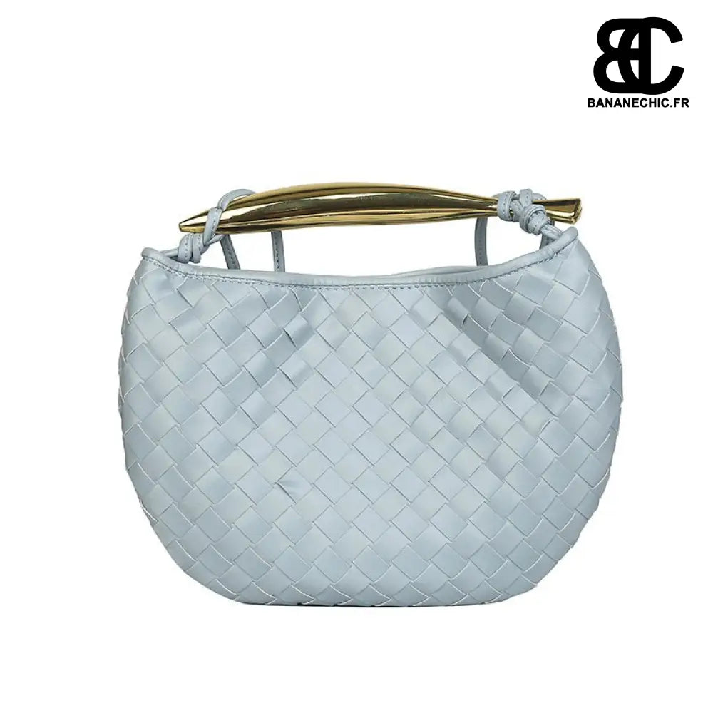 Banane bandoulière dorée élégante - Bleu - banane - Banane