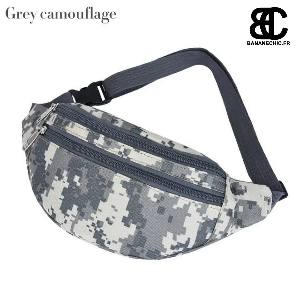 Banane homme sacoche mode sport - Blanc - Banane - Banane