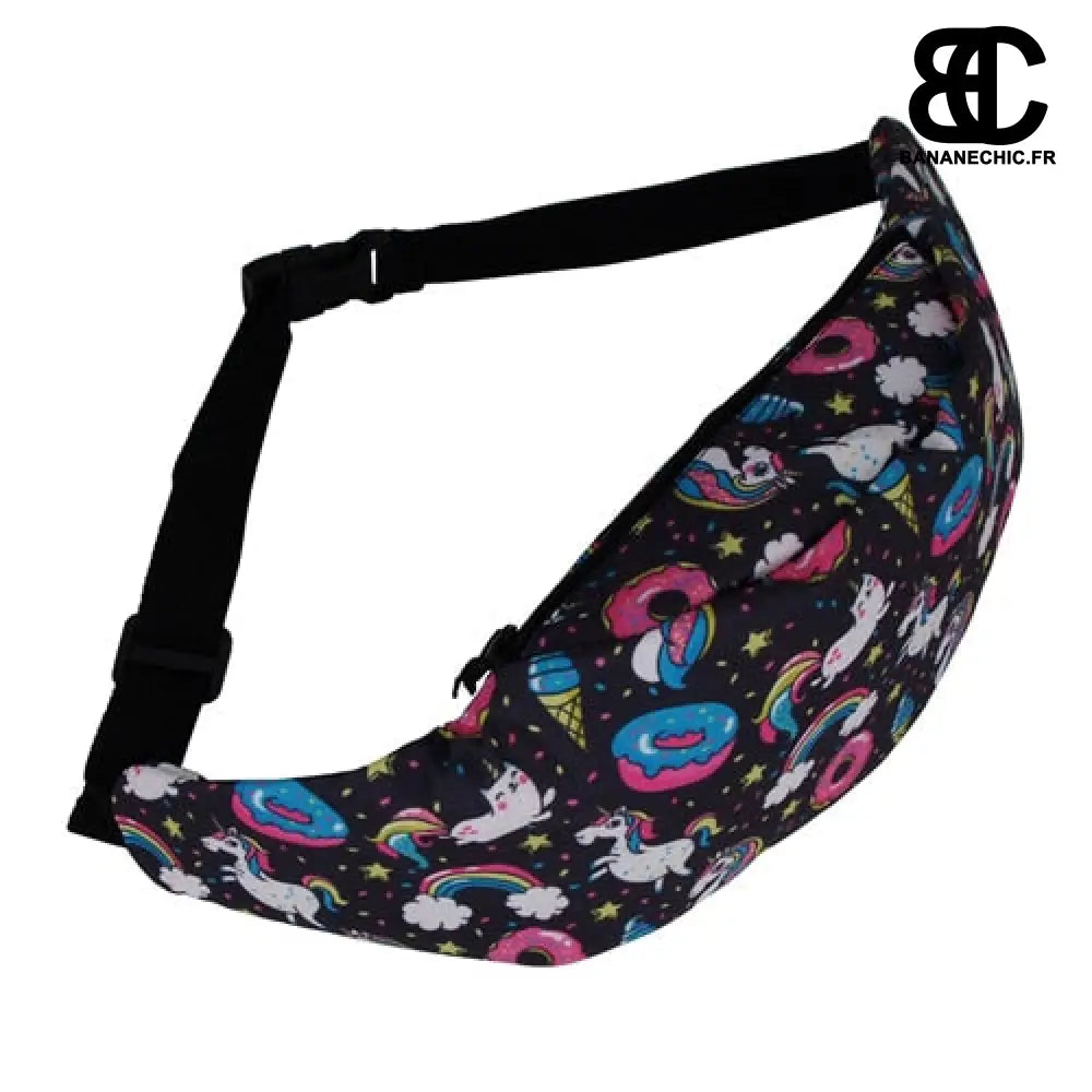 Banane sacoche fille tendance - Bleu - Banane - Banane Chic