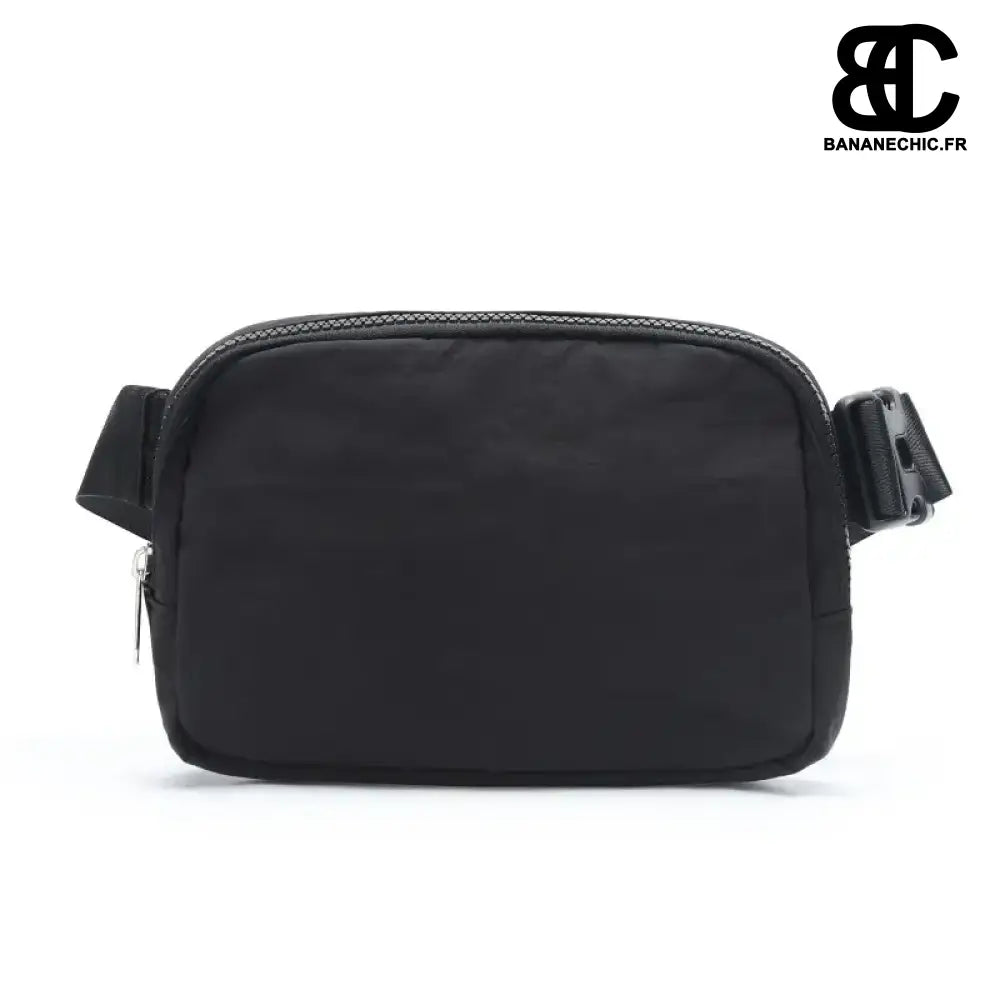 Ceinture Banane Unisexe Sacoches Hip-Hop - Noir - Sac Banane
