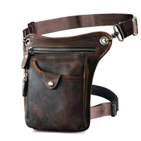 Sac Banane Sport en Cuir – Moto & Vélo, Style Urbain Sac Banane Sport en Cuir – Moto & Vélo, Style Urbain