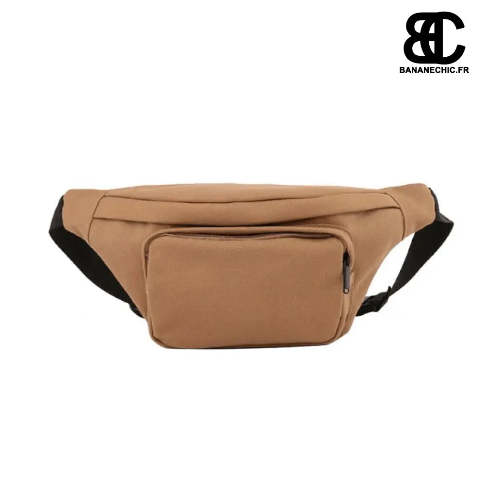 Sac banane ado tissu - Marron - Banane - Banane Chic ™