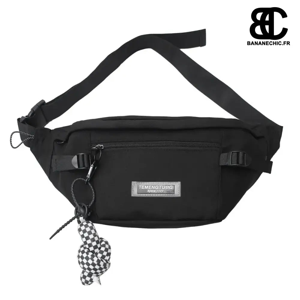 Sac banane ample grande capacité - Noir - banane - Banane