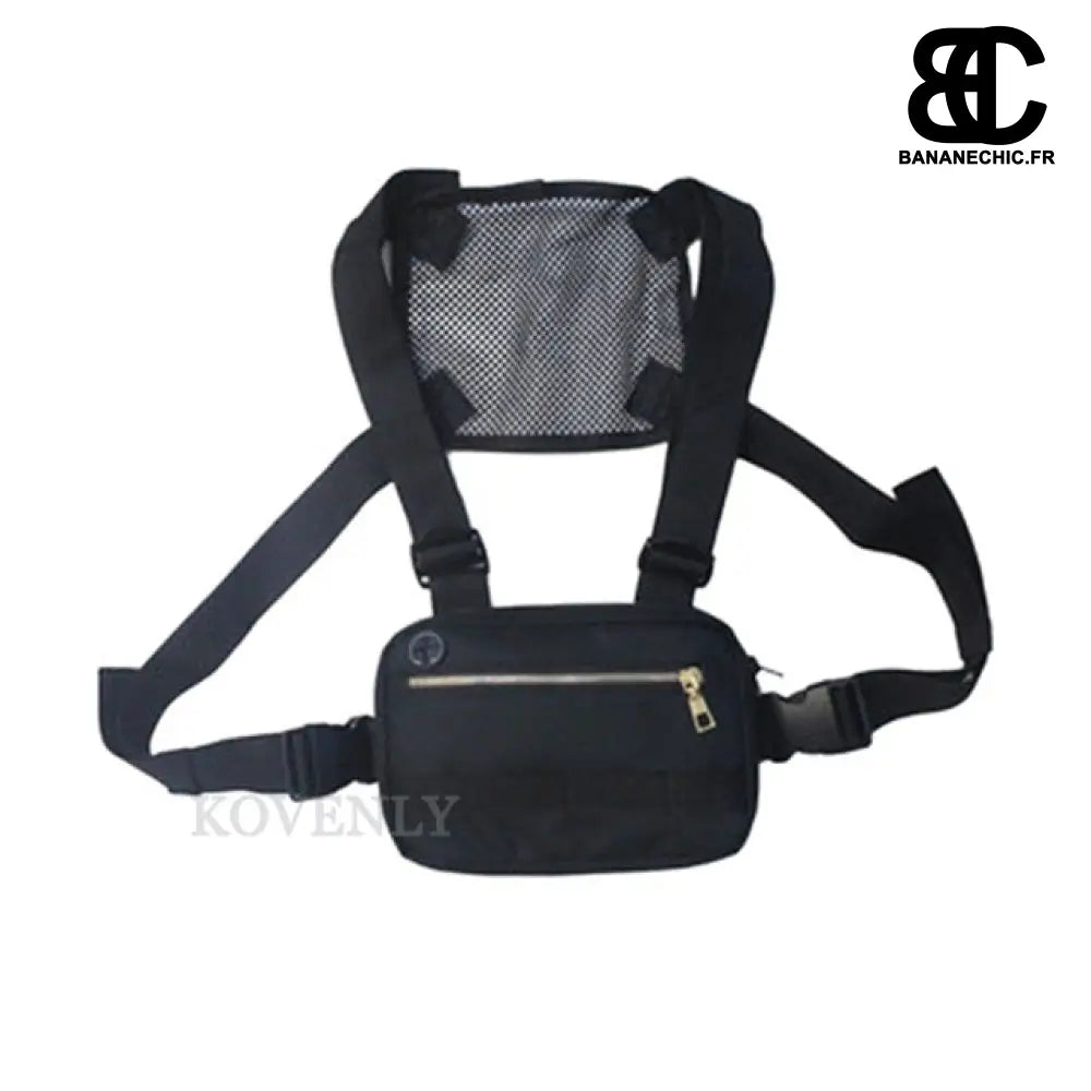 Sac banane anti-vol - Noir et Gris - Banane - Banane Chic ™