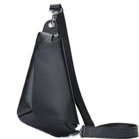 Sac Banane Bandoulière Cuir Noir - Sac Banane Bandoulière Cuir Noir