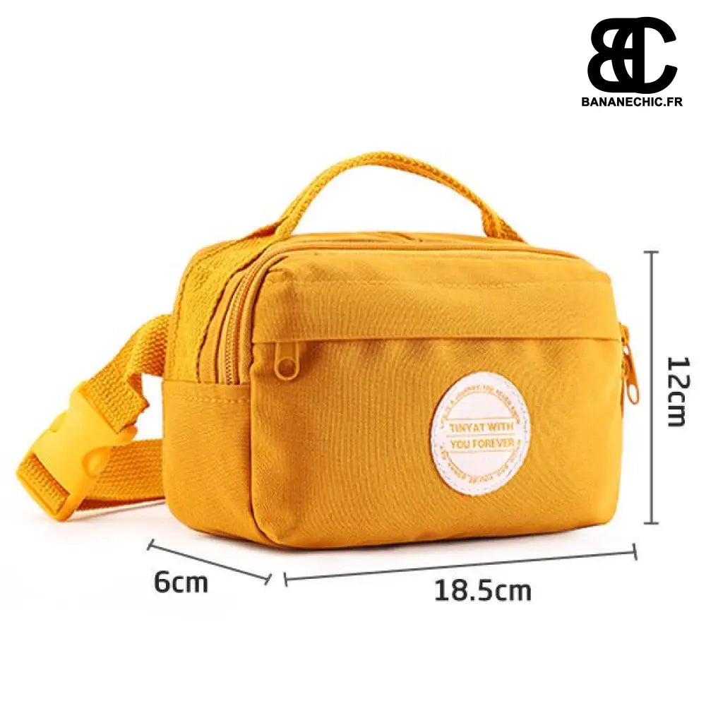 Sac banane bandoulière femme mini - YELLOW - banane - Banane