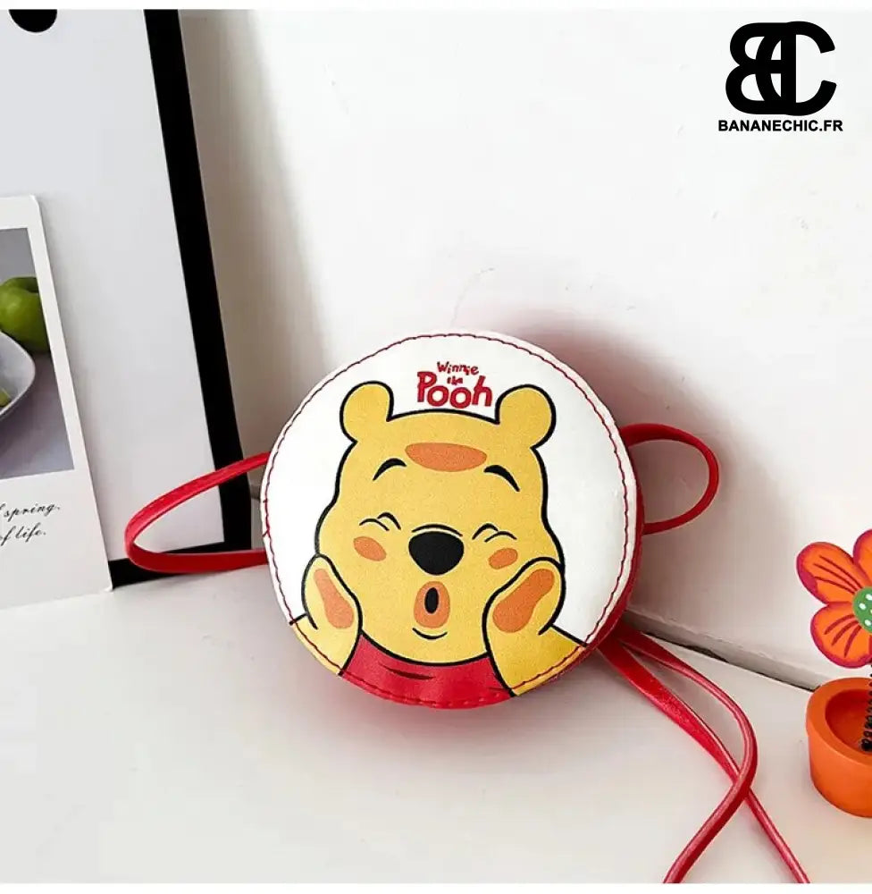 Sac Banane Bandoulière Rond Minnie Rose - 2 - banane -