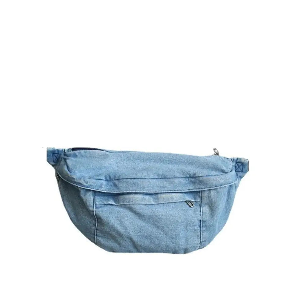 Sac banane bleu oversize - banane - Banane Chic ™