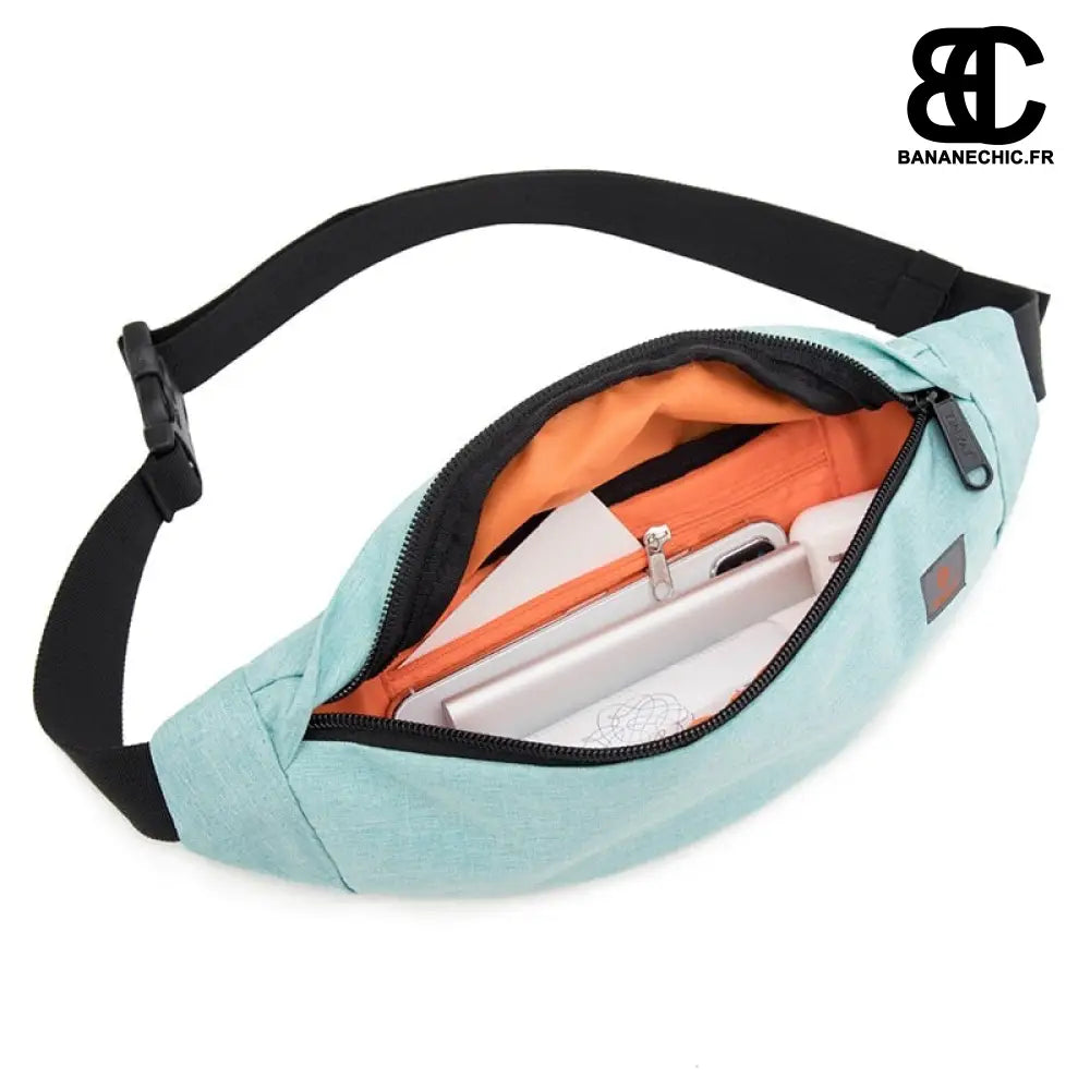 Sac banane bleu sportswear - banane - Banane Chic ™