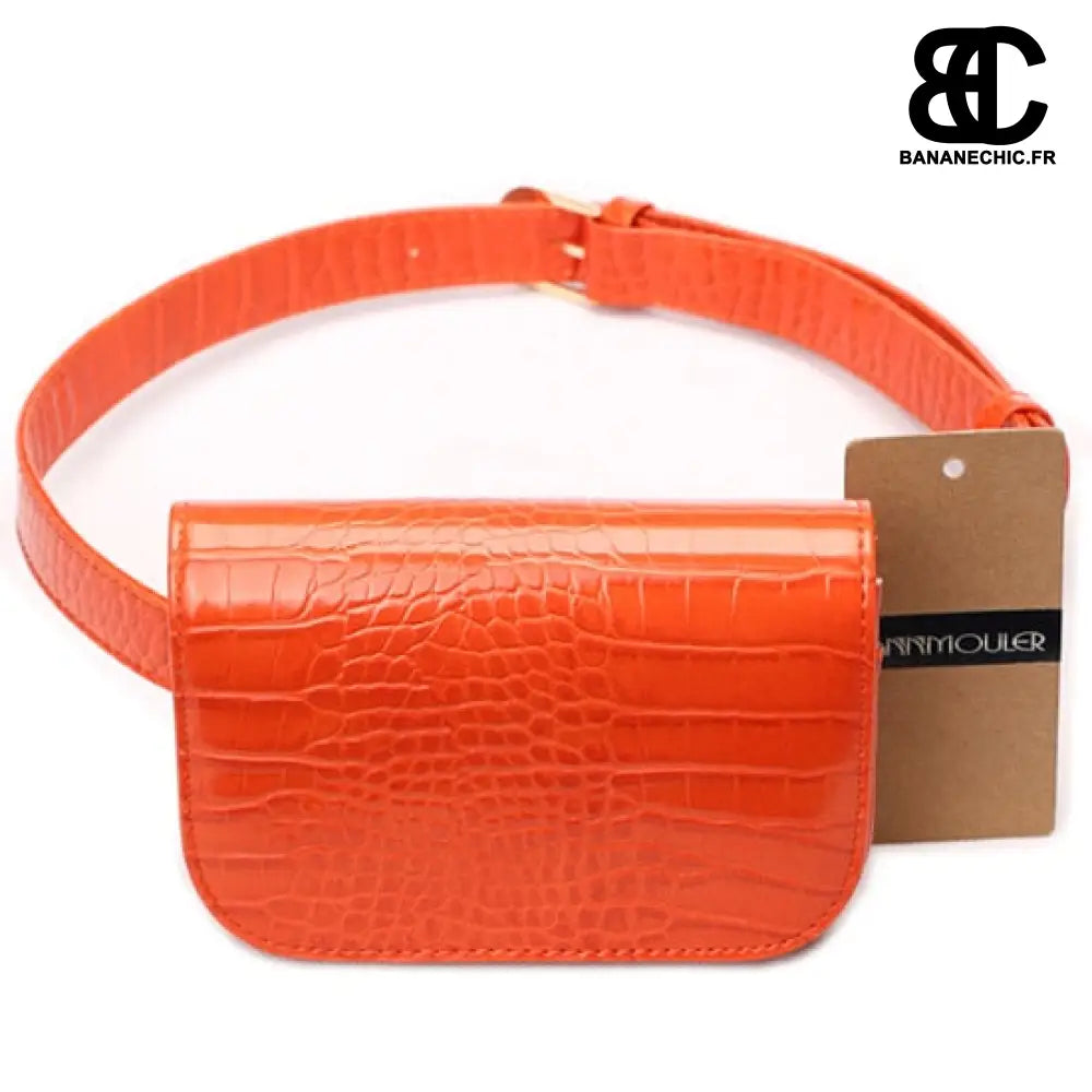Sac banane bleu trendy - Orange - Banane - Banane Chic ™