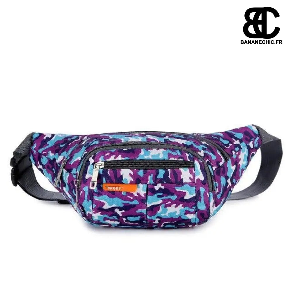 Sac banane camo - Violet - Banane - Banane Chic ™
