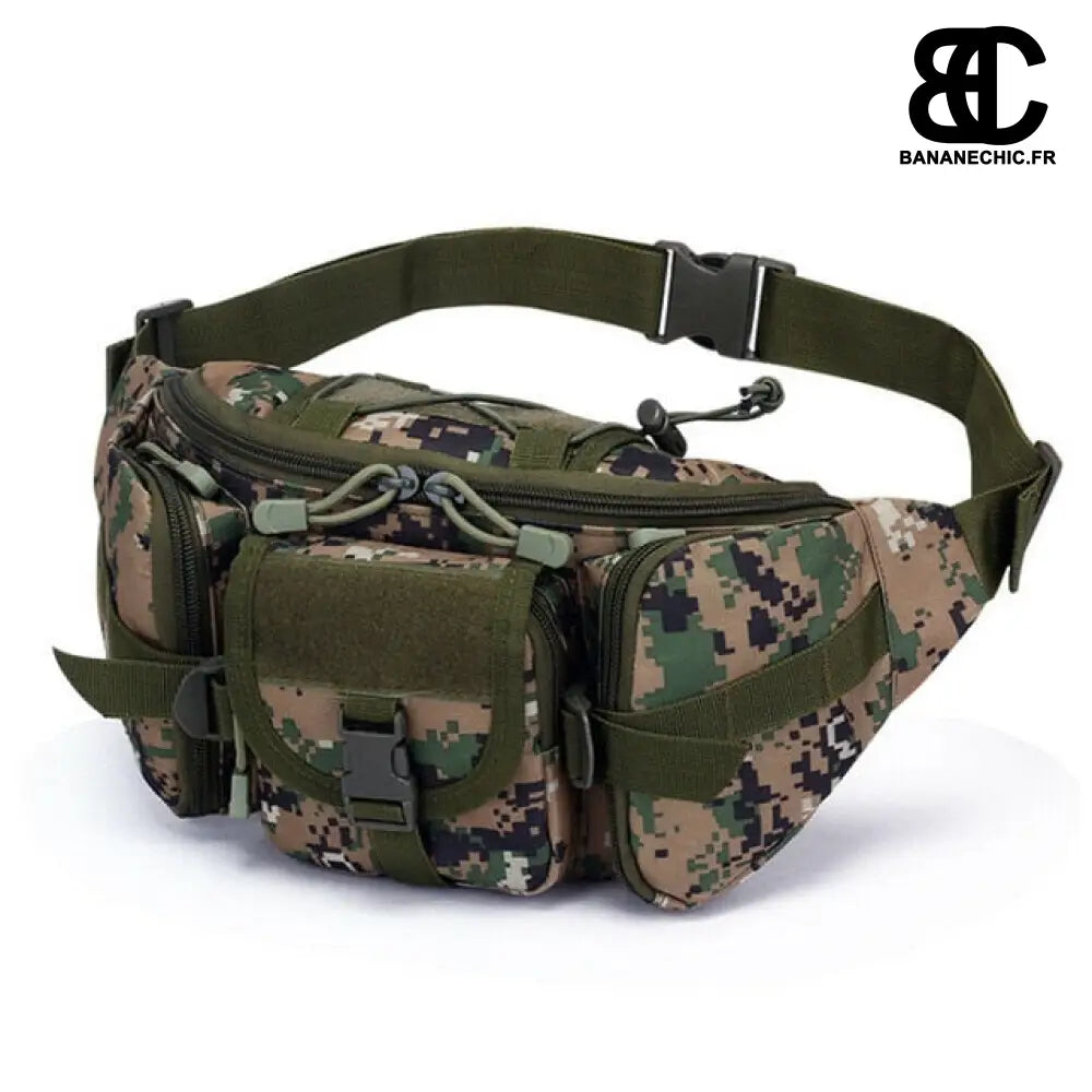Sac banane camo militaire - Camouflage Vert - Banane -