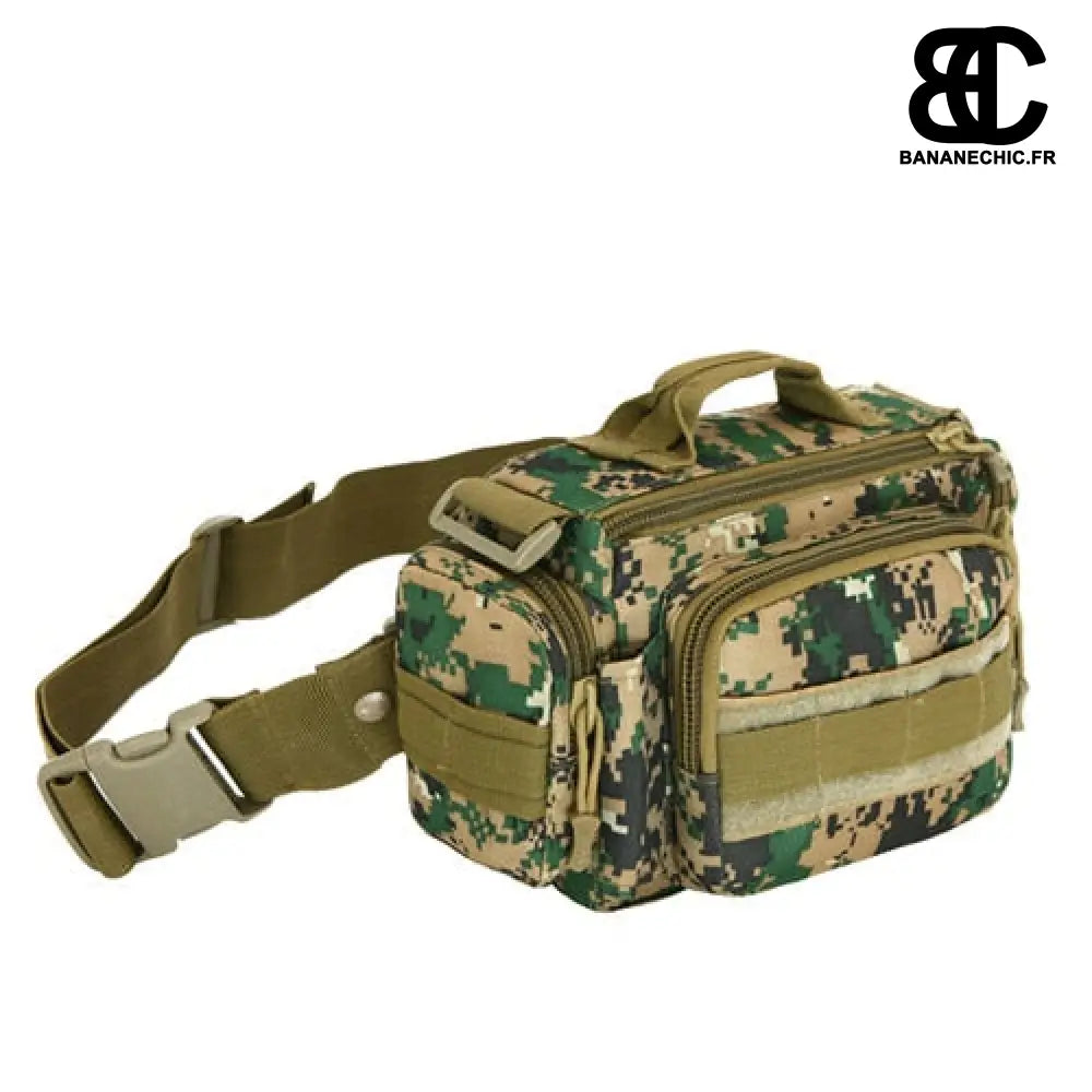 Sac banane camouflage sportswear - Woodland - Banane -