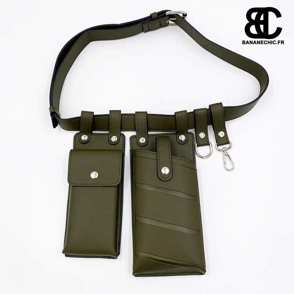 Sac banane ceinture compacte mode - Kaki - Sac Banane -