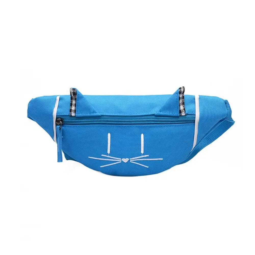 Sac banane chaton pour enfant - Bleu - Banane - Banane Chic