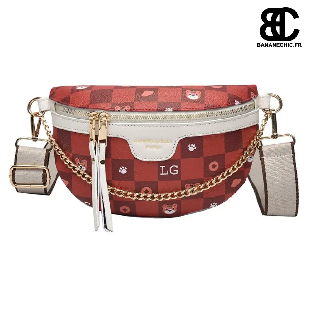 Sac banane chic avec emoji - Red - Banane - Banane Chic ™