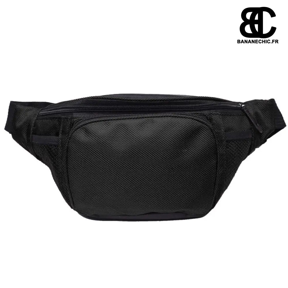 Sac banane coloré sportif - Black - banane - Banane Chic ™