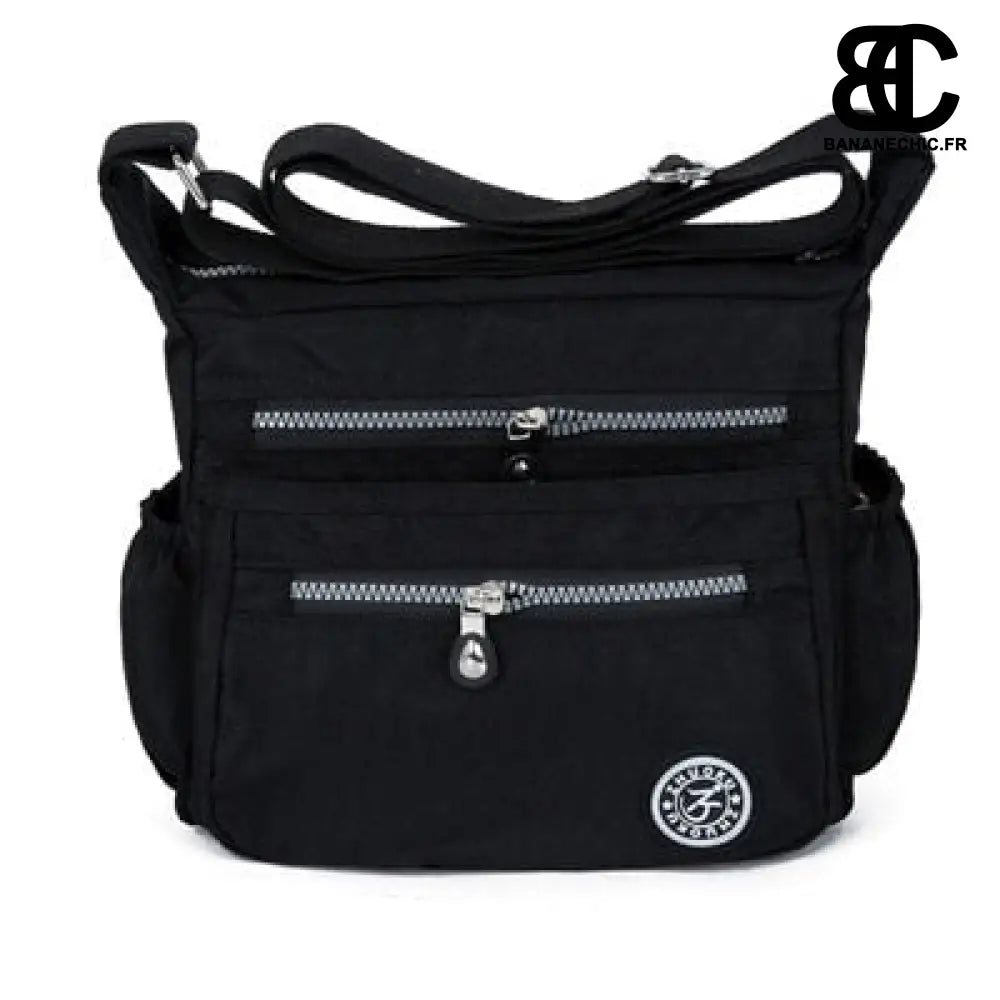 Sac Banane Confort Bandoulière - Noir - Noir - banane -