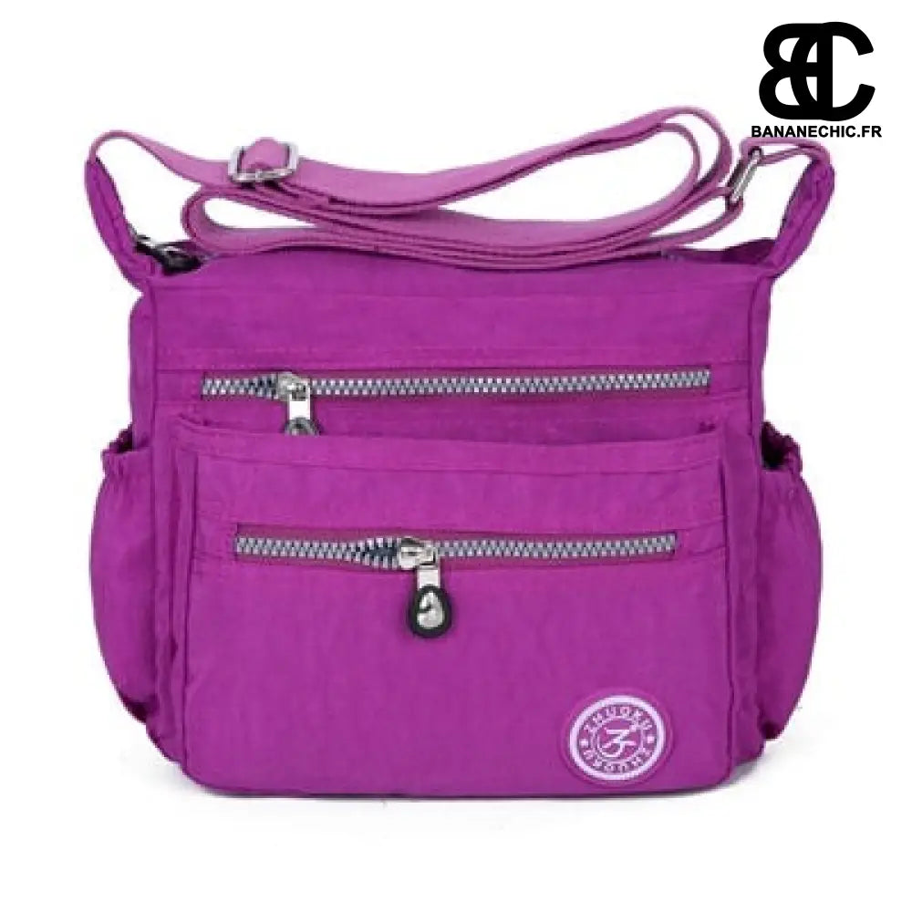 Sac Banane Confort Bandoulière - Noir - Rose - banane -