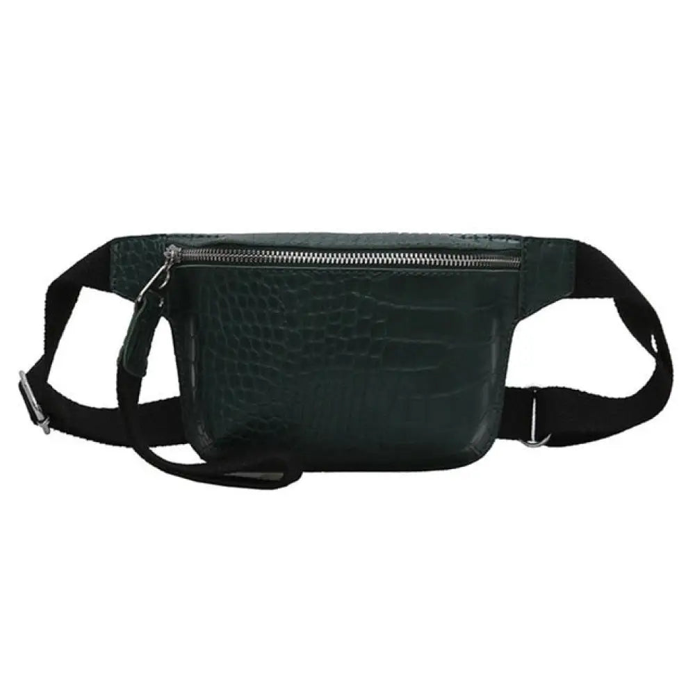 Sac banane croco tendance incontournable - Vert - Banane -