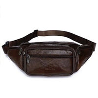 Sac banane cuir brun Sac banane cuir brun
