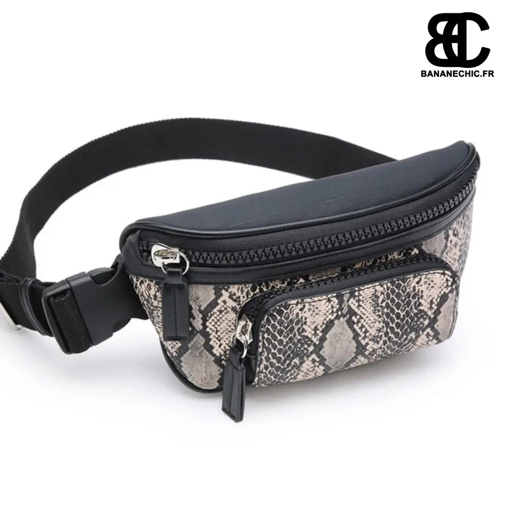 Sac banane cuir femme - Marron - Banane - Banane Chic ™