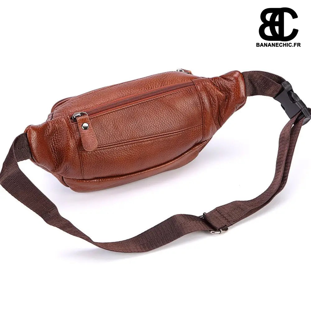 Sac banane cuir homme - Banane - Banane Chic ™