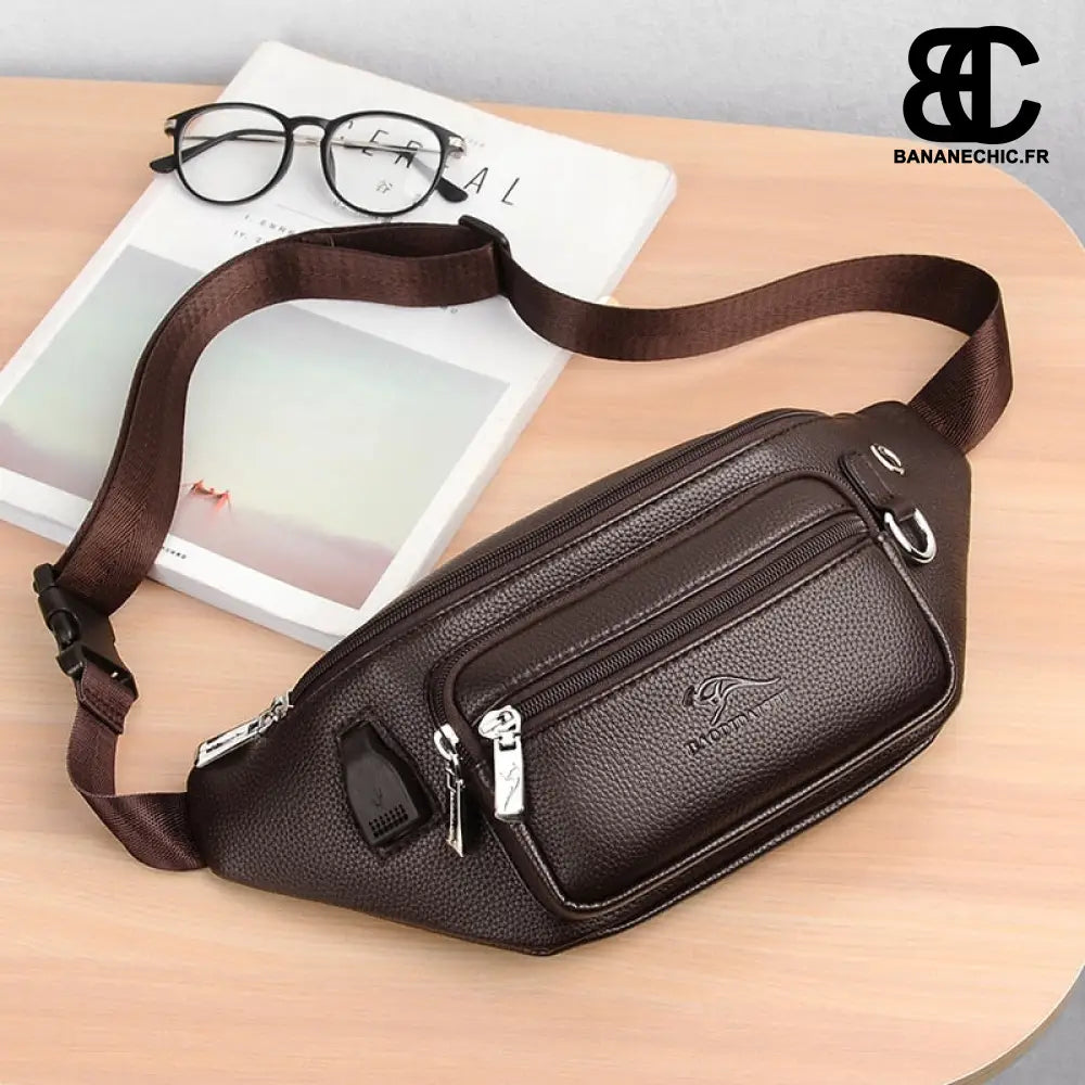 Sac Banane Cuir Homme - Sac Banane - Banane Chic ™