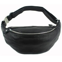 Sac Banane Cuir Noir - Sac Banane Cuir Noir
