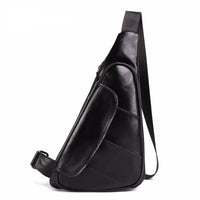 Sac banane cuir noir homme Sac banane cuir noir homme