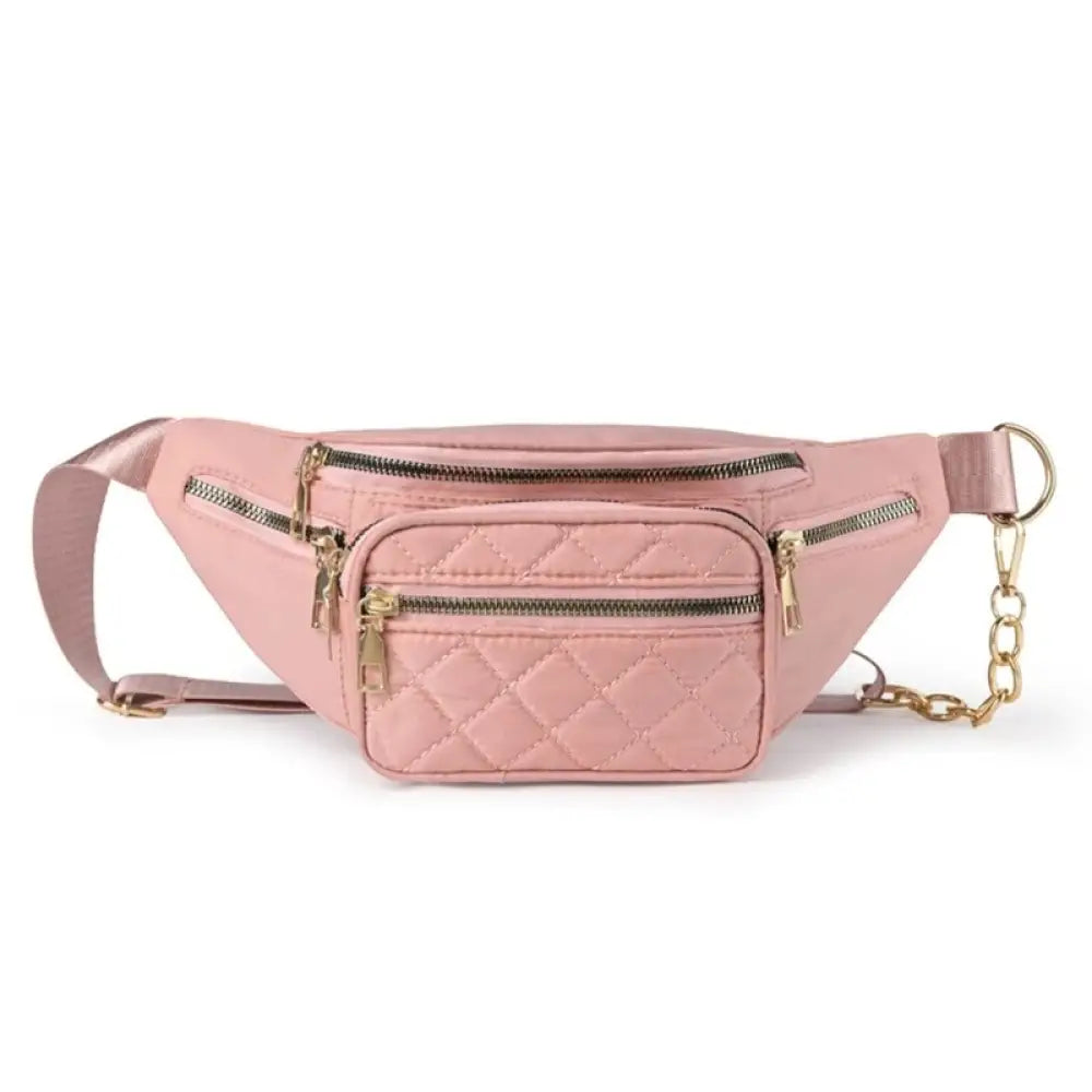 Sac banane cuir rose trendy - Pink - Banane - Banane Chic ™