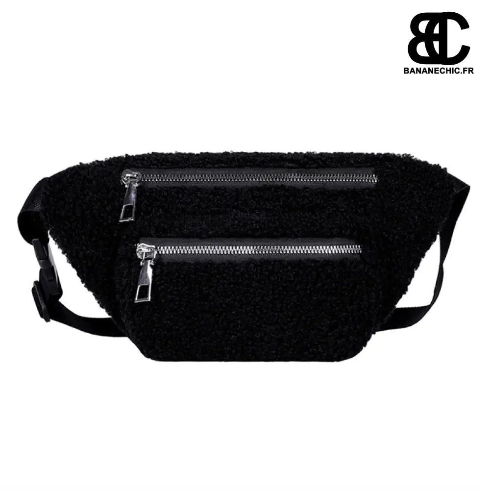 Sac banane d’hiver - Noir - Banane - Banane Chic ™