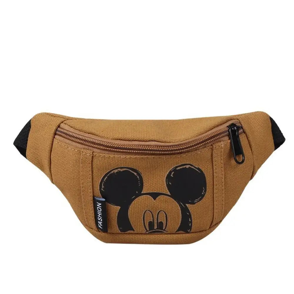 Sac banane Disney Mickey Marron - Marron - Banane - Banane