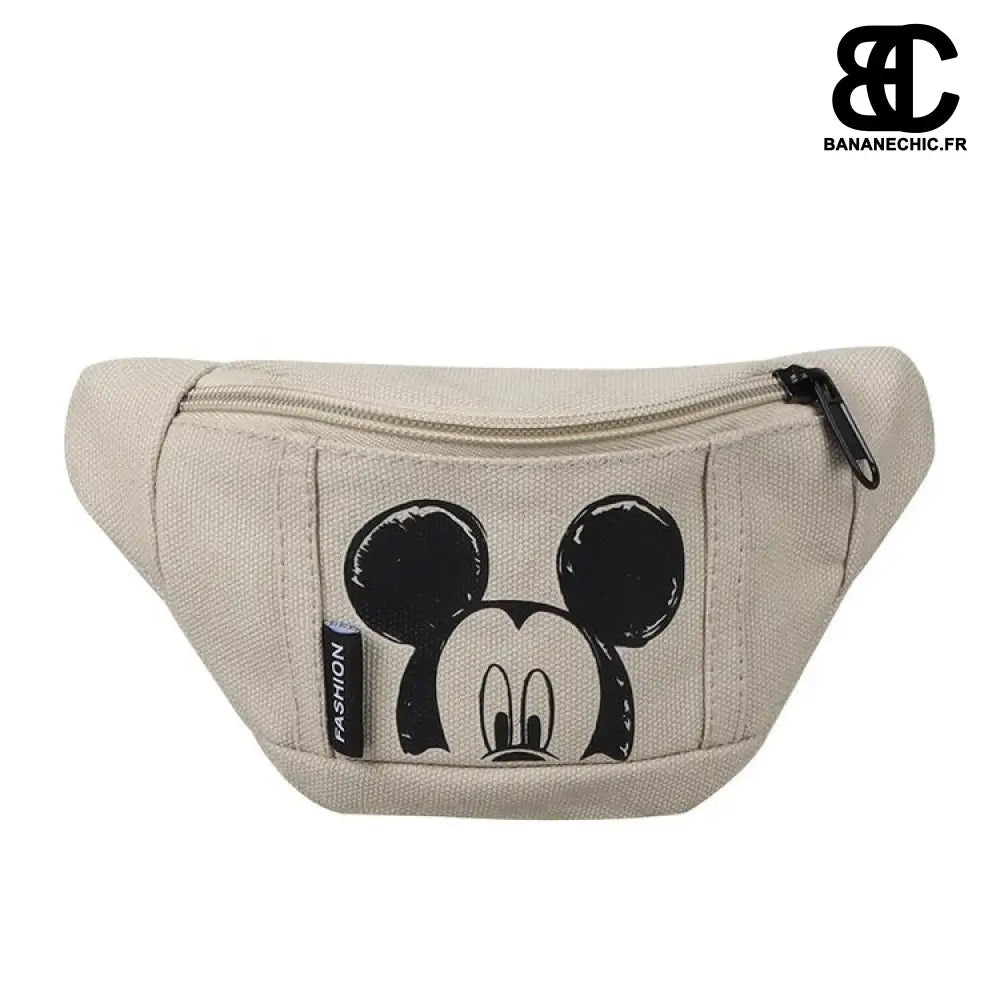 Sac banane Disney Mickey Marron - Banane - Banane Chic ™