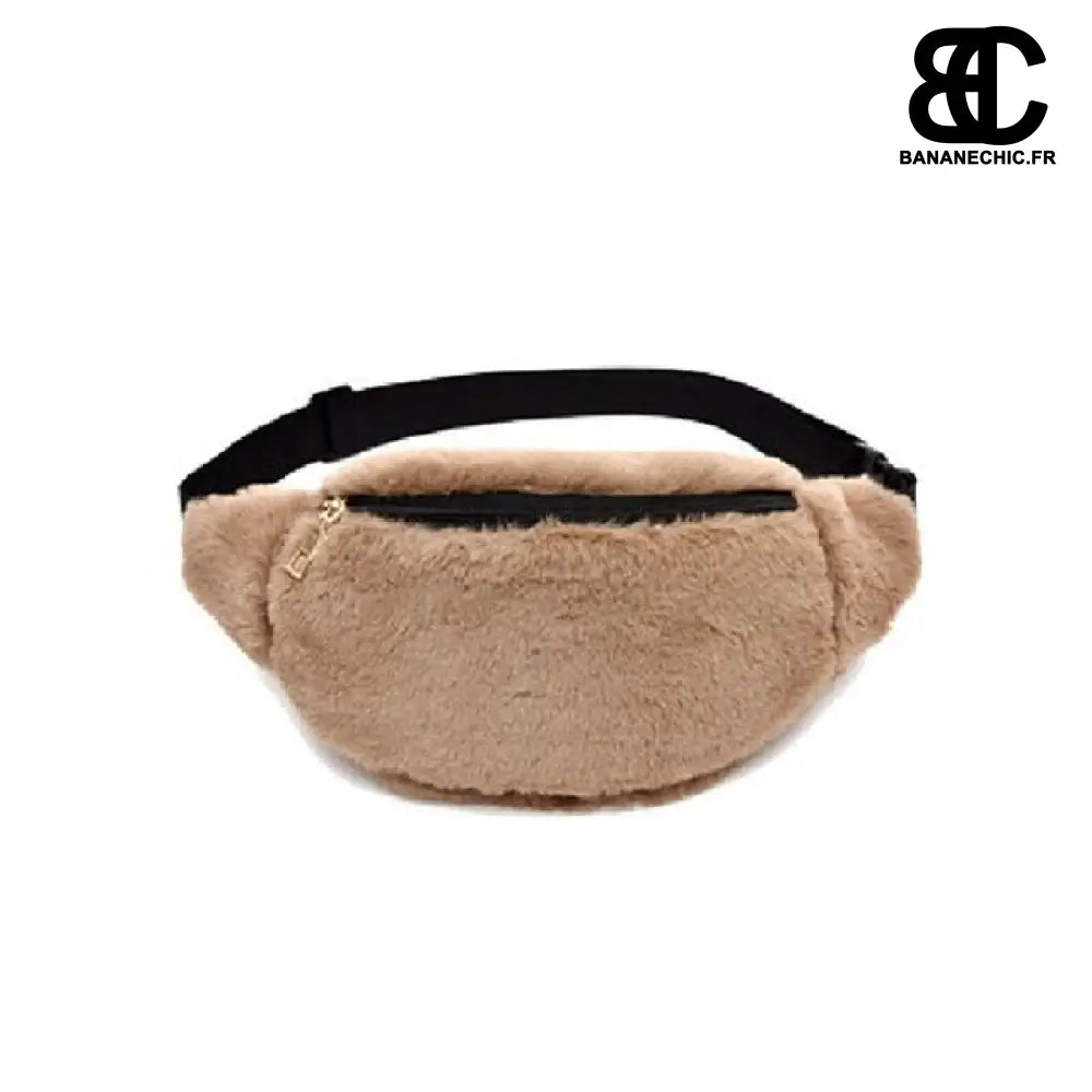 Sac banane en fourrure - Marron - Banane - Banane Chic ™