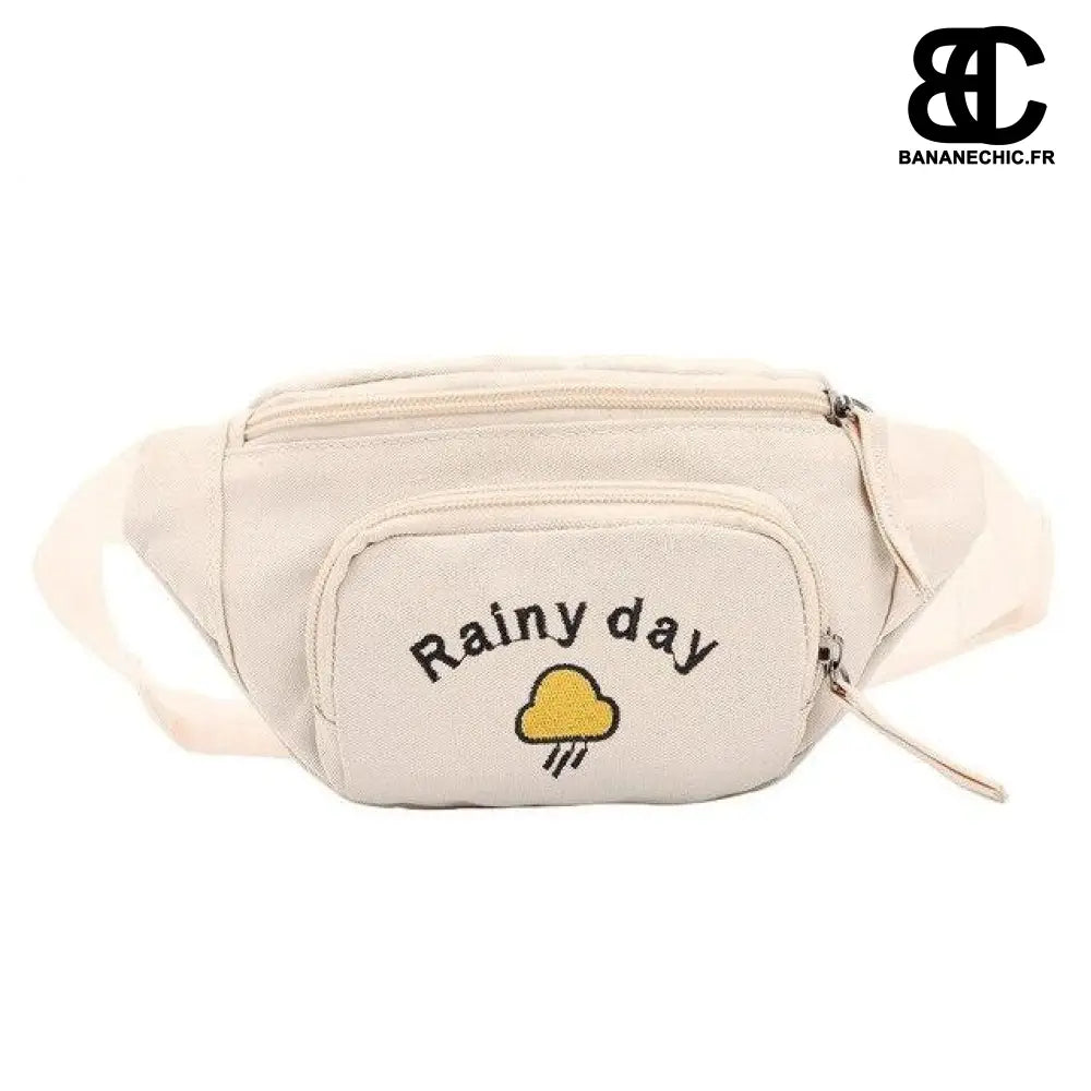 Sac banane enfant drôle - Blanc - Banane - Banane Chic ™