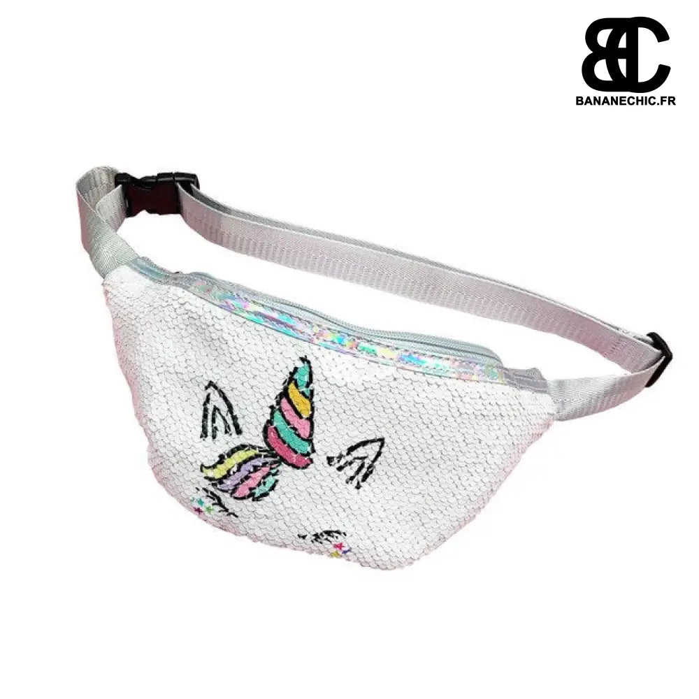 Sac banane enfant rose - Blanc - Banane - Banane Chic ™