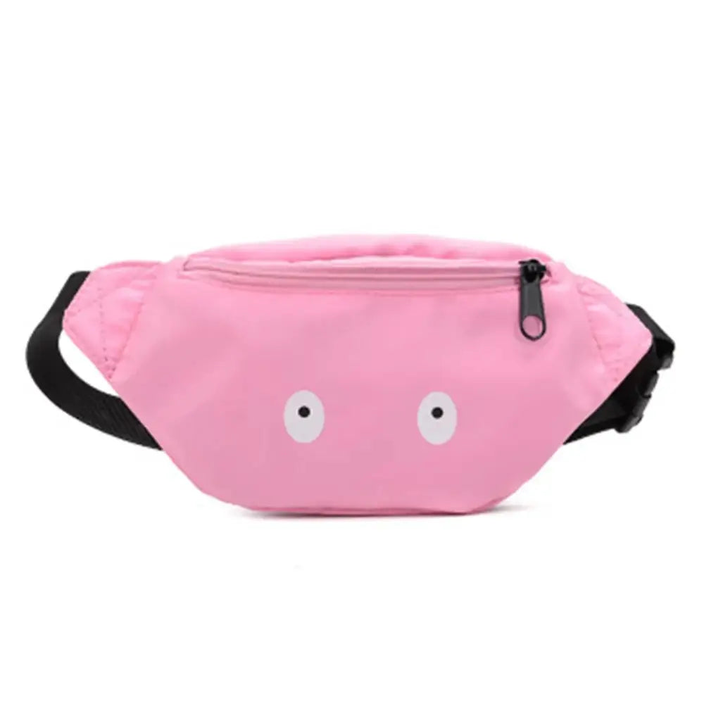 Sac banane enfant yeux fantaisie - Rose - Banane - Banane