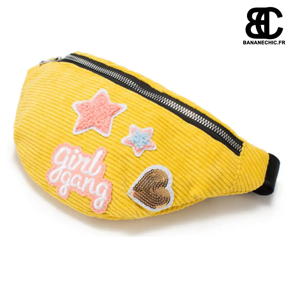 Sac banane étoile - Jaune - Banane - Banane Chic ™