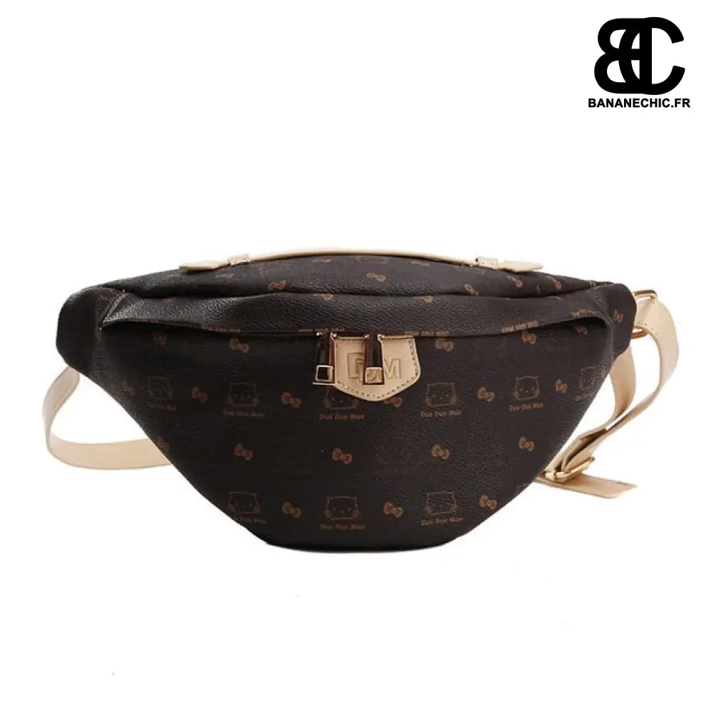 Sac banane félin - Noir - Banane - Banane Chic ™