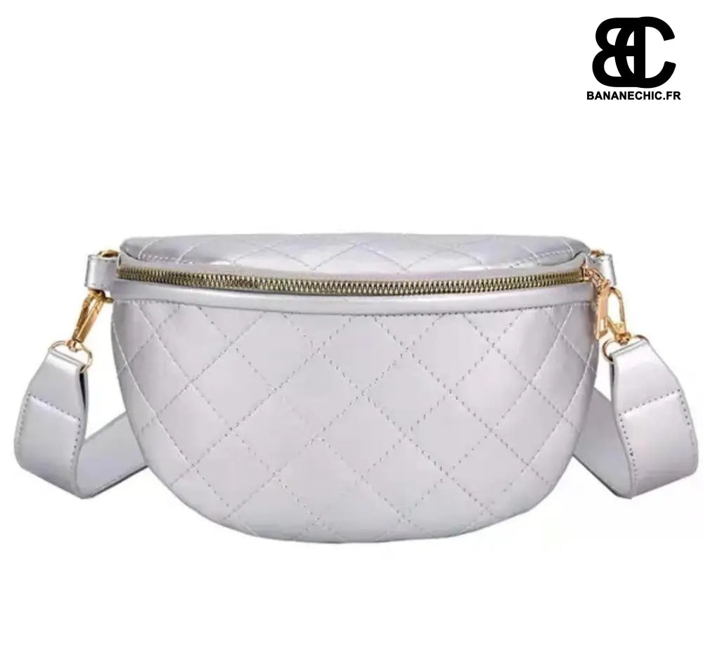 Sac banane femme avec chaîne - Argent - Banane - Banane Chic
