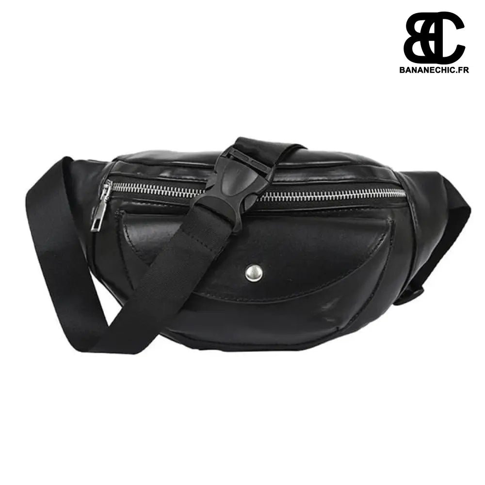 Sac banane femme blanc - Noir - Banane - Banane Chic ™