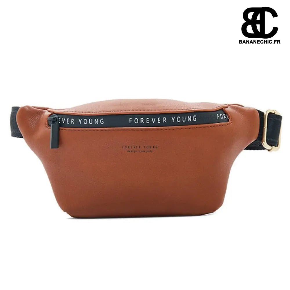 Sac banane femme bleu - Marron - Banane - Banane Chic ™