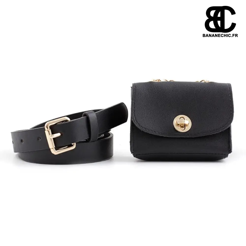 Sac banane femme ceinture ajustable - Modèle - 4 - Banane -