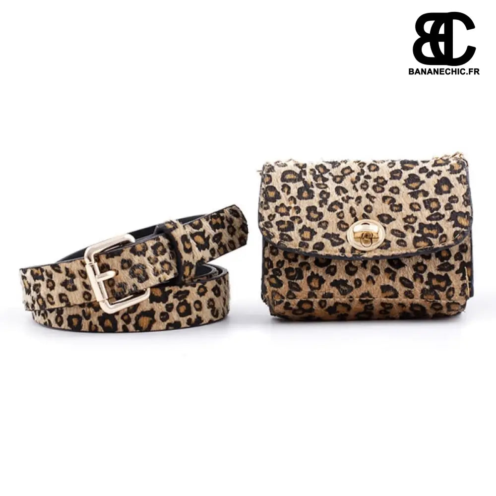 Sac banane femme ceinture ajustable - Modèle - 1 - Banane -