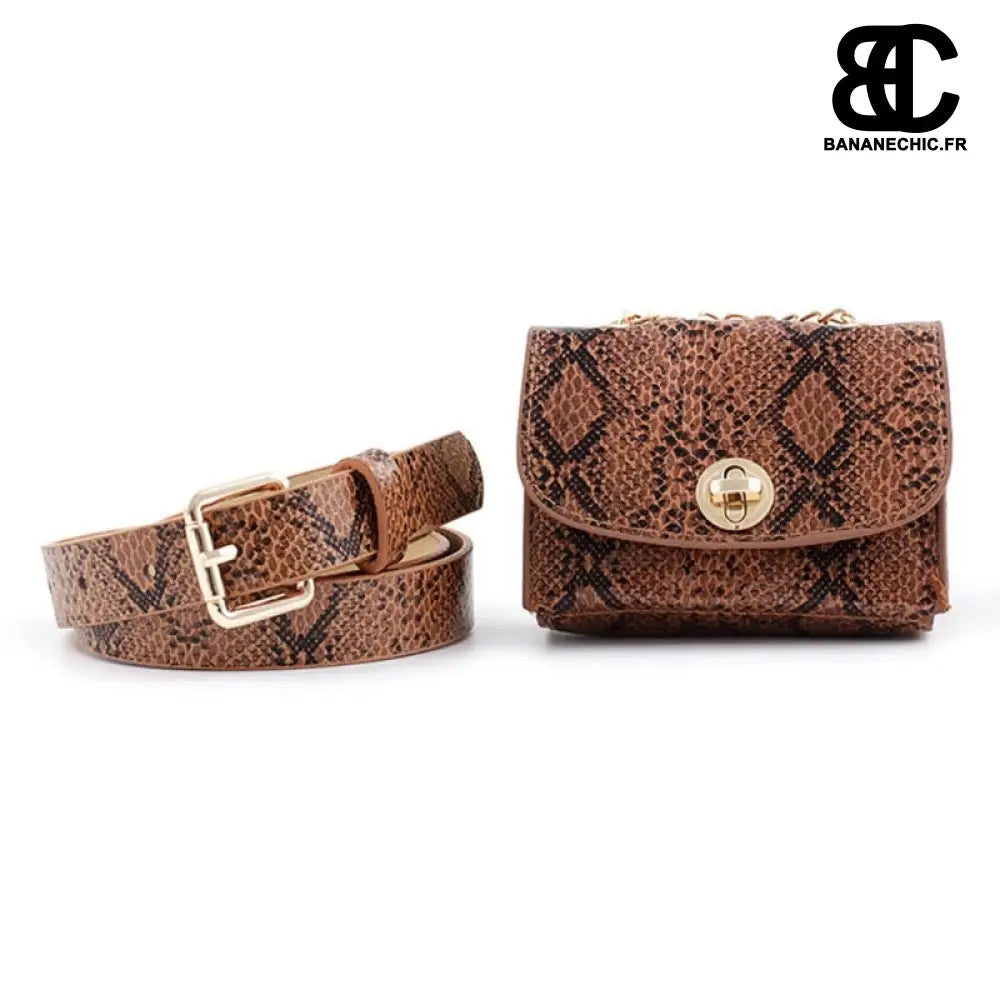 Sac banane femme ceinture ajustable - Modèle - 6 - Banane -